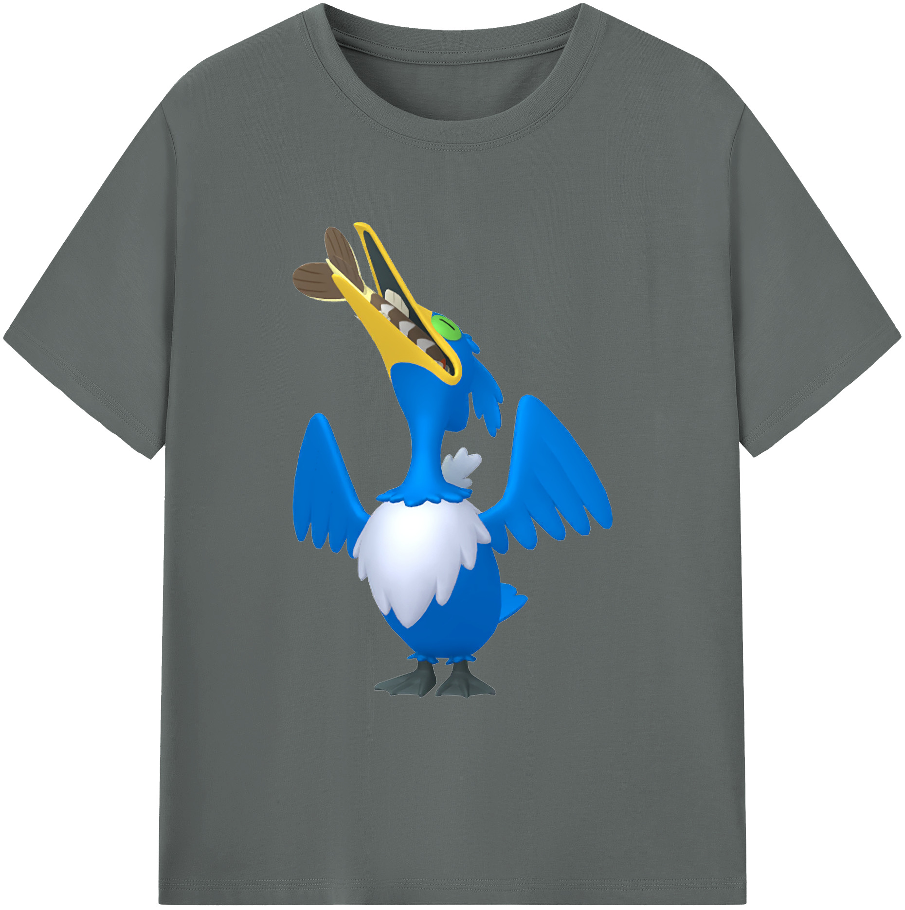 （画像用） ポケットモンスター Pokémon 綿100％ メンズ半袖Tシャツ｜肌触りやわらか＆通気性